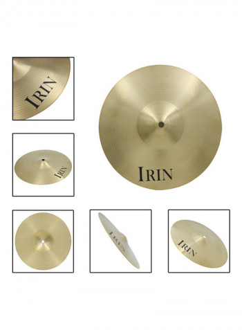 18" Brass Alloy Crash Ride Hi-Hat Cymbal for Drum Set