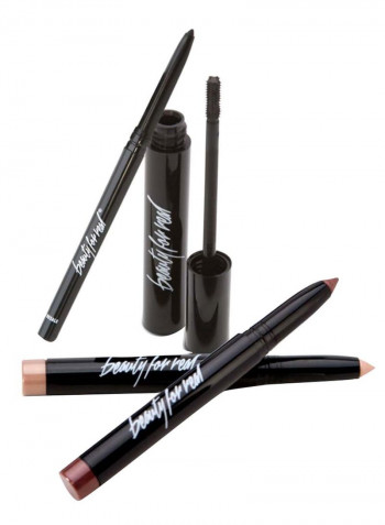4-Piece Eye Makeup Kit Set Multicolour