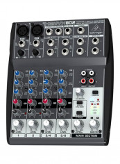 Premium 8-Input 2-Bus Mixer 802 Grey/Red/Blue reviews Premium 8-Input 2-Bus Mixer 802 Grey/Red/Blue