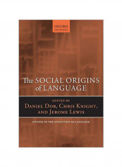 The Social Origins Of Language Paperback