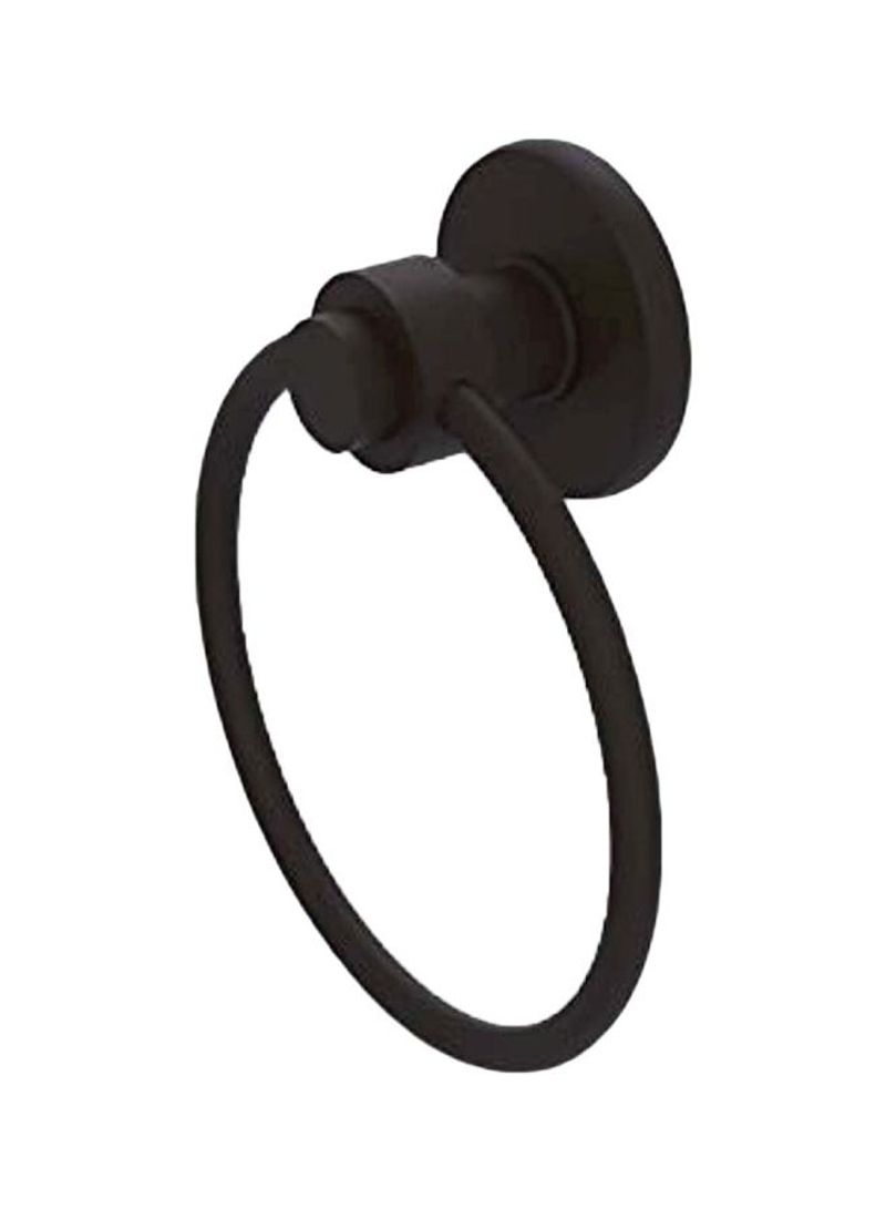 Mercury Collection Towel Ring Black