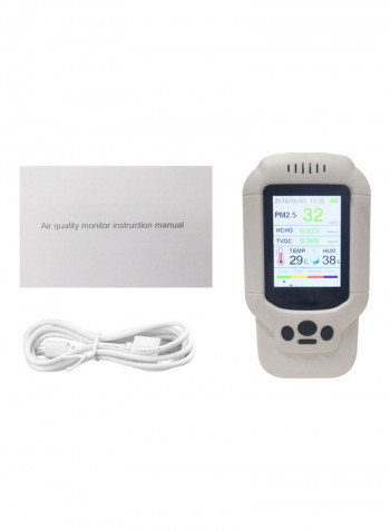 Multi-Functional Air Quality Analyser Tester Multicolor 16.5cm