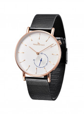 Men's Waterproof Stainless Steel Double-Dial Analog Watch NNSB03707717