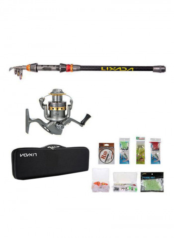 Telescopic Fishing Reel Combo Full Gear Reel Set