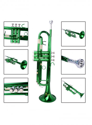 B Flat Brass Exquisite Trumpet