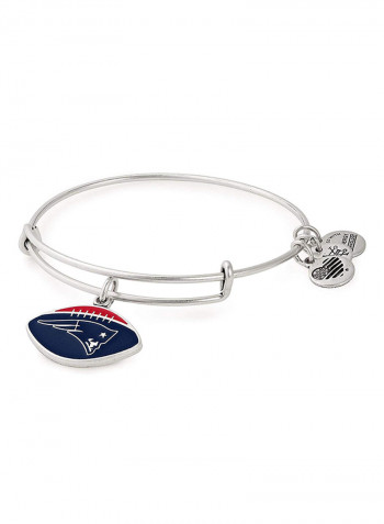 Color Infusion New England Patriots Football Ii Bangle