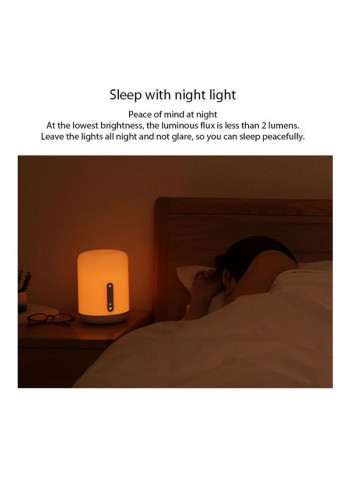 LED Night Light White 18 x 18 x 26cm