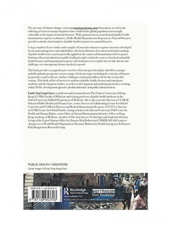 Public Health Humanitarian Responses To Natural Disasters Paperback