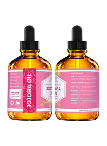 Pure And Organic Jojoba Oil 4ounce