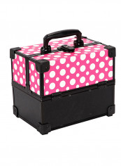 Fashion Large Capacity Cosmetic Bag Black/Pink/White reviews Fashion Large Capacity Cosmetic Bag Black/Pink/White