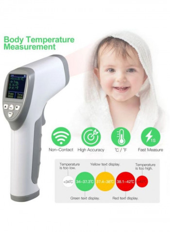 3-In-1 Handheld Barcode Scanner White/Grey