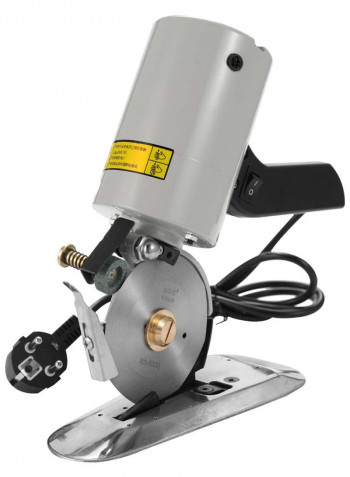 Portable Low-Noise Cloth Cutting Machine Silver/Black 30.00 X 20.00 X 28.00cm