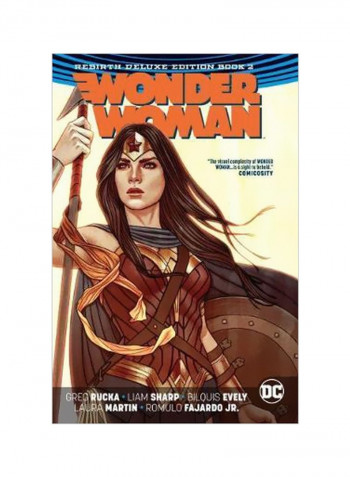 Wonder Woman : Rebirth Deluxe Edition Book 2 Hardcover English by Greg Rucka - 17/Jul/18