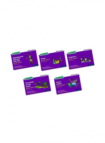 5-Piece Read Write Inc. Phonics: Purple Set 2A Storybooks Paperback