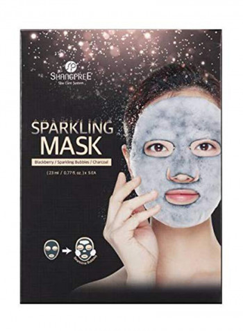 Pack Of 5 Sparkling Sheet Mask