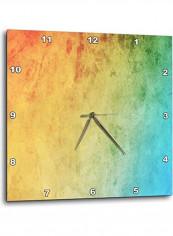 Printed Wall Clock Multicolour 10x10inch