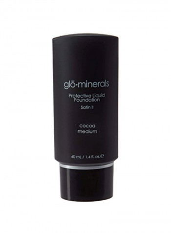 Satin Cream Foundation Cocoa Medium