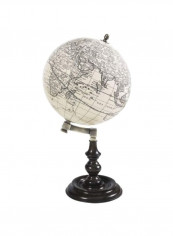 Trianon Globe Decorative Accessories Beige/Black 10.8x5.5inch