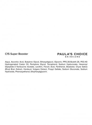C15 Super Booster Vitamin C Serum 0.67ounce