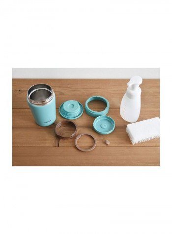 Vacuum Insulated Thermal Soup Cup Mint Blue