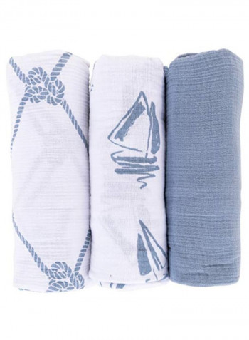 3-Piece Muslin Swaddle Blanket Set