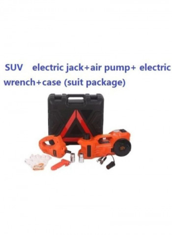 3-In-1 Electric Car Jack With Air Pump