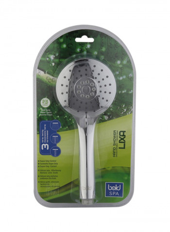 Brass Hand Shower Silver Standard