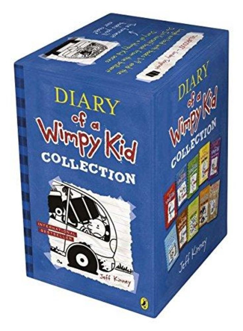 Diary Of A Wimpy Kid Collection (Set Of 10 Books) - Paperback English by Kinney Jeff - 2015