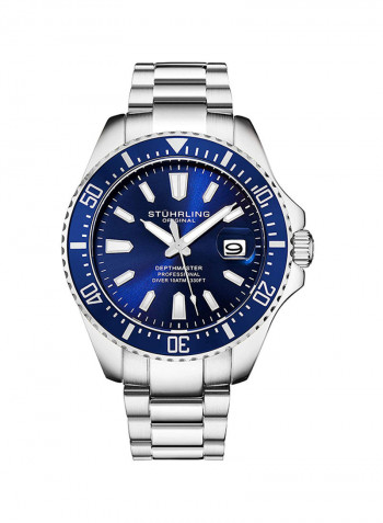 Men's Casual Stainless Steel Quartz Analog Wrist Watch 3950A.2