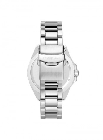 Men's Casual Stainless Steel Quartz Analog Wrist Watch 3950A.2