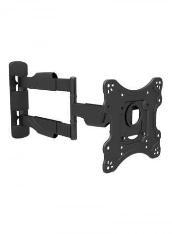 Full Motion TV Wall Mount Black
