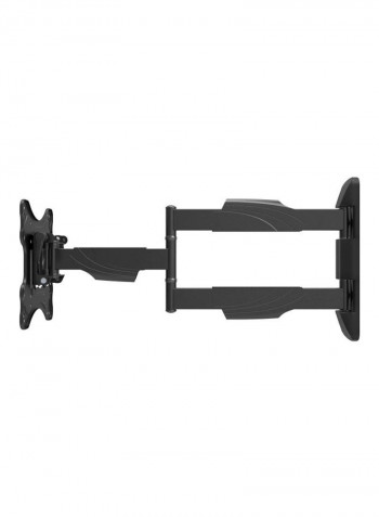 Full Motion TV Wall Mount Black