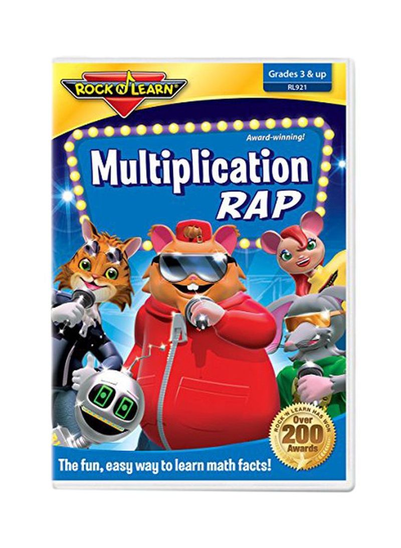 Multiplication Rap, Division Rap, Fractions And Decimals DVD Collection Set