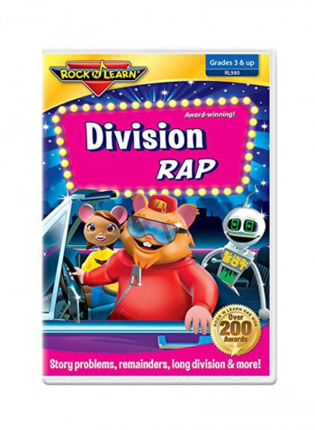 Multiplication Rap, Division Rap, Fractions And Decimals DVD Collection Set