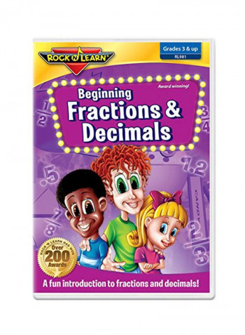 Multiplication Rap, Division Rap, Fractions And Decimals DVD Collection Set