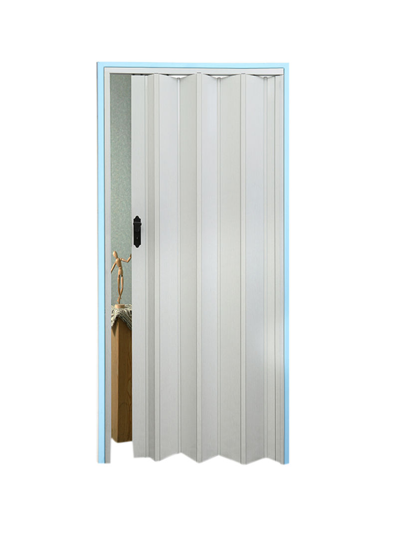 PVC Folding Door White 210centimeter