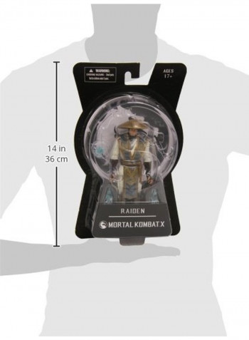Mortal Kombat X: Raiden Action Figure 14-Inch 14inch