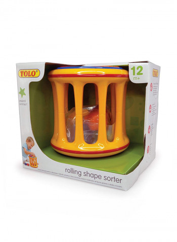 Rolling Shape Sorter Learning Toy