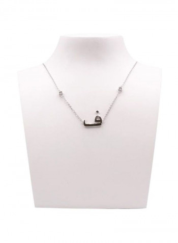 925 Sterling Silver Plated Pendant Necklace