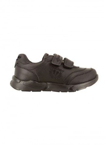 Boys Leather Training Shoes Black