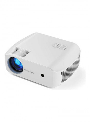 Mini Projector LED PROJ-WO-43-W White