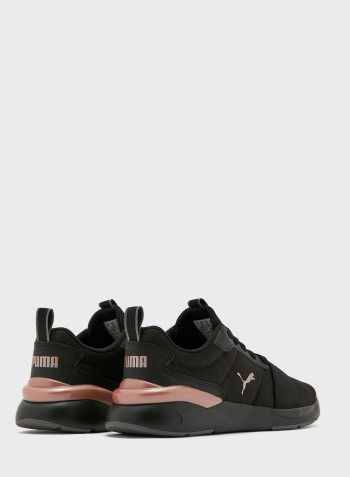 Solid Rose Plus Trainer Shoes Black