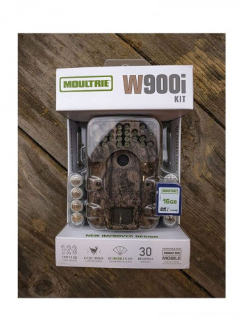 W900i Infrared Hunting Trail Camera 30 Mega Pixels, 60ft Detection and Flash Range