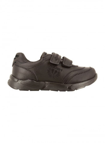 Boys Leather Training Shoes Black