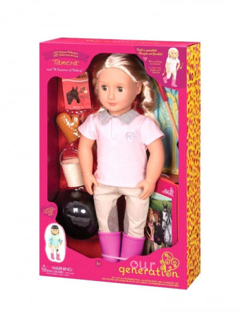 Tamera Riding Fashion Doll Playset