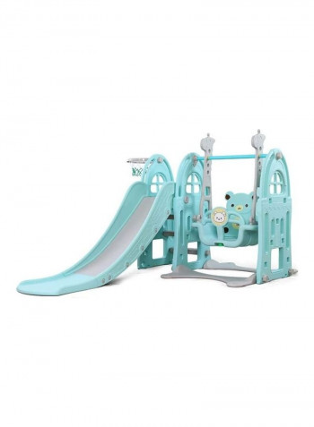 Toddler Freestanding Slide And Swing Playset