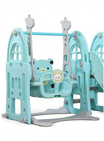 Toddler Freestanding Slide And Swing Playset