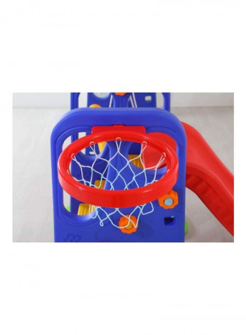 3-In-1 Outdoor Play Structure 160x125x160cm