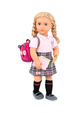 Deluxe Hally Doll Withbook 18inch