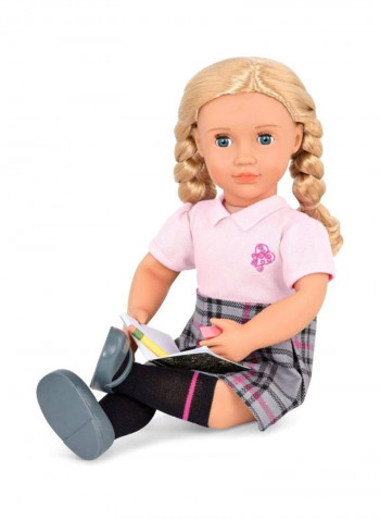 Deluxe Hally Doll Withbook 18inch